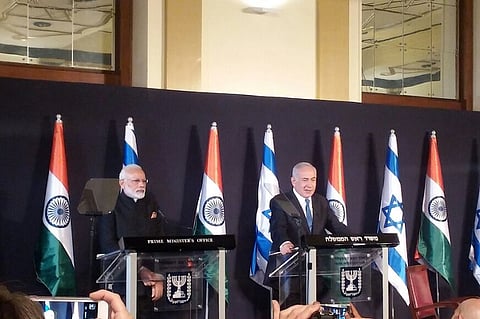 India and Israel sign seven agreements, including three on space cooperation