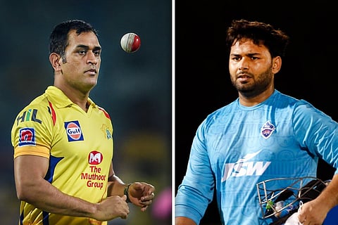 MS Dhoni, Rishabh Pant