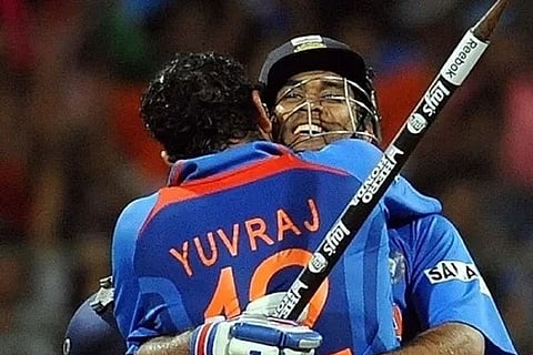 MS Dhoni and Yuvraj Singh