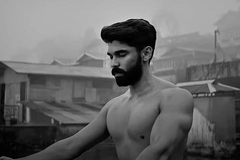 Dhruv Vikram's first look motion poster from Mahaan. 