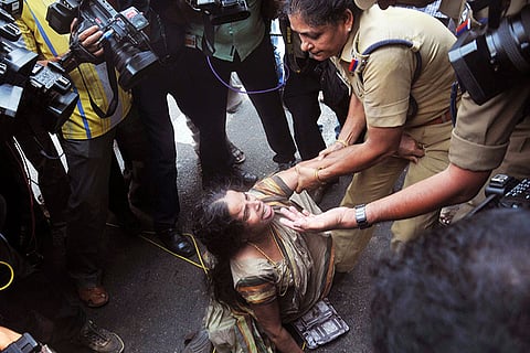 How can cops be brutal to a mother seeking justice for son: Outrage over Jishnu’s family arrest