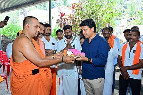 Hindu organisations conducted a 'gana yagna' 