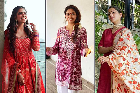 Malavika Mohanan, Keerthy Suresh and Samantha