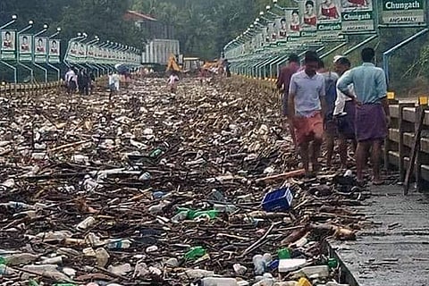 Video of plastic waste from Kerala bridge thrown back into river is only half the story
