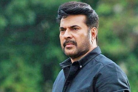 Mammootty in black shirt