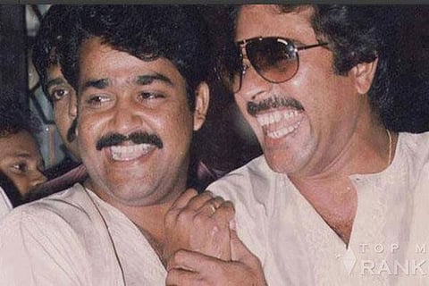 Mohanlal and Mammotty 
