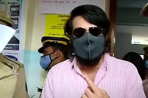 Mammootty casts his vote