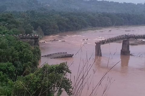 Bridge collapse on Mangaluru's Phalguni river: Locals blame illegal mining