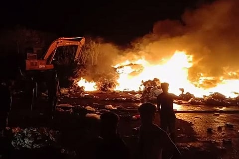 Fire accident