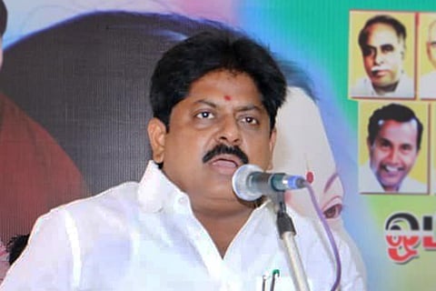 AIADMK former Minister M Manikandan