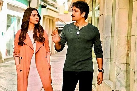 'Manmadhudu 2' review: Nagarjuna's romcom blows hot and cold
