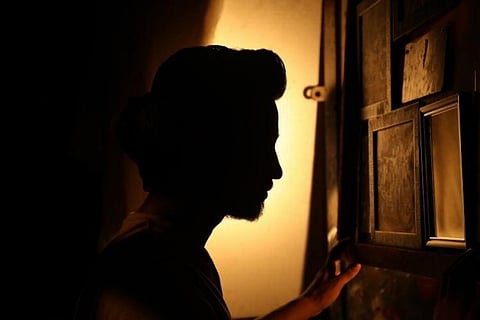 Silhoutte of a person