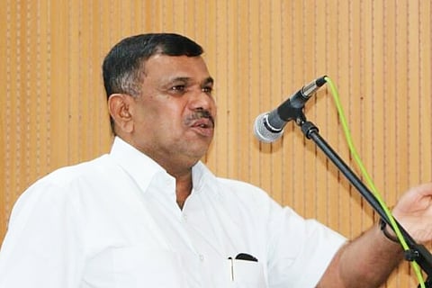 The Panel Chief and JD(S) leader Marithibbe Gowda 