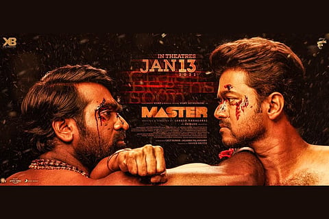 Vijay Sethupathi and Vijay in Master