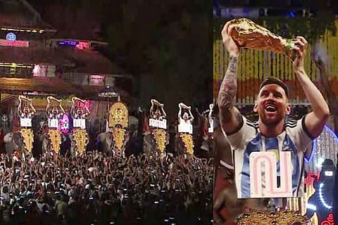 Messi Thrissur Pooram