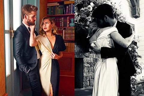 Singer Miley Cyrus marries actor Liam Hemsworth in an intimate ceremony