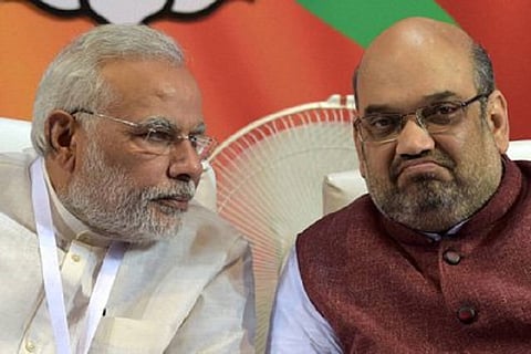 Modi and Amit Shah 