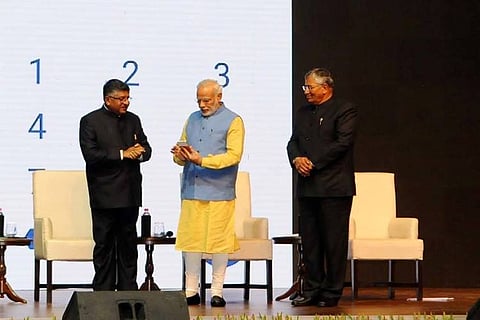 'Your thumb is your bank now': PM Modi launches Aadhaar-based BHIM app