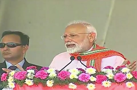 Narendra Modi blows poll bugle in Madurai, defends economically weaker sections quota