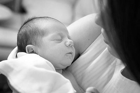 Mother and infant 