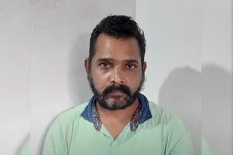 Accused Mujeeb who escaped from quarantine centre