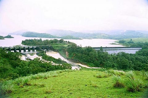 Water being released from Kerala's Mullaperiyar Dam located in Idukki 