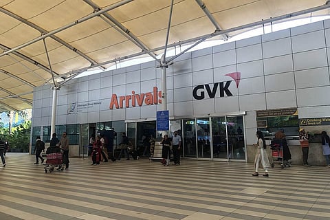 Mumbai airport arrivals