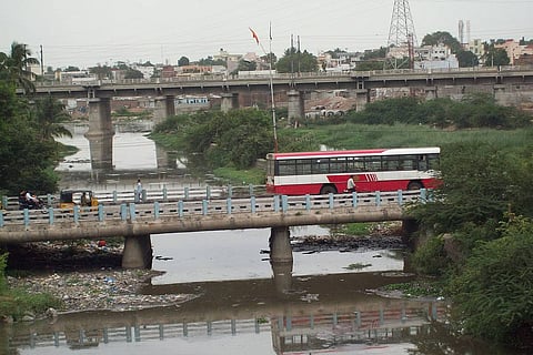 A bridge over Musi river in Chaderghat: 15 bridges sanctioned on Hyderabad’s Musi, Esa rivers to ease traffic 