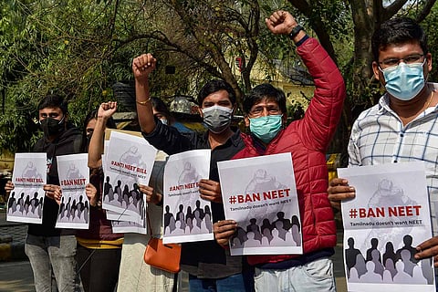 Neet protest