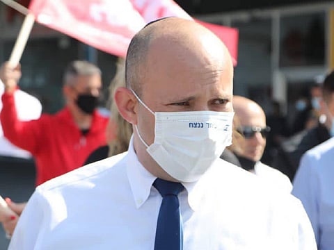Naftali with mask