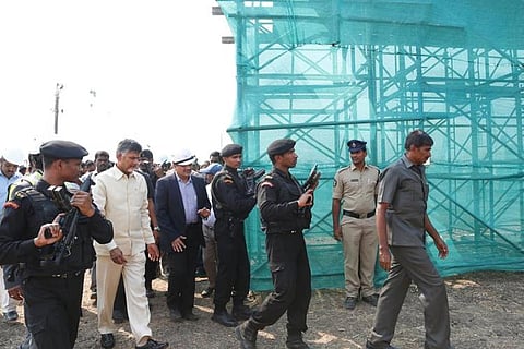 Naidu’s security find gelatin sticks during check, false alarm sends them on panic search