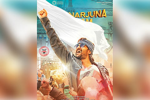 Nani releases first look for upcoming flick ‘Krishnarjuna Yudham’ 