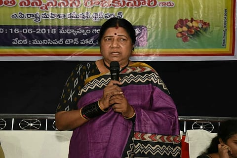 Chairperson of AP Women's Rights body slammed for saying rape accused don't need lawyers