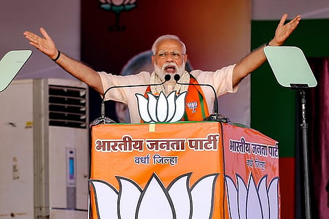 Cong afraid to contest from Hindu-majority area: PM Modi on Rahul's Wayanad move