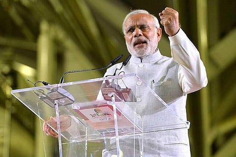 Modi says BJP’s K’taka strategy is all about development, Cong calls it ‘jumla pops’