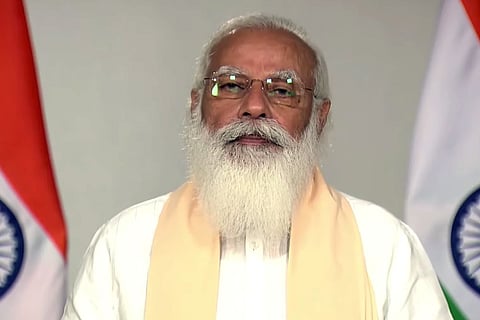 PM Modi addressing the nation 