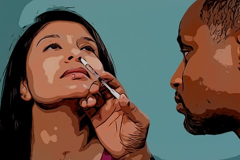Representative image of nasal COVID vaccine 