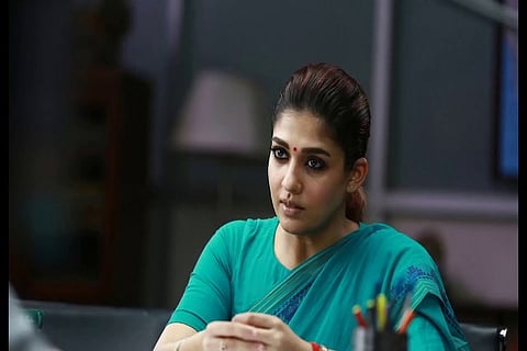 'Does Nayanthara play a doctor in 'Viswasam'?
