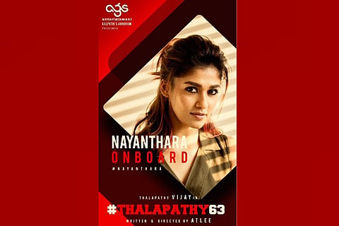 Nayanthara roped in for Vijay's next with Atlee