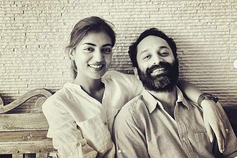 Nazriya Nazim and Fahadh Faasil