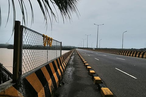 Netravati Bridge in Mangaluru across the Netravati River