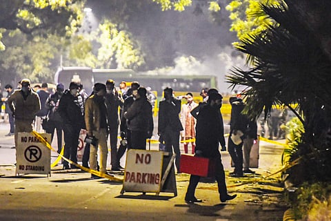 Blast near Israel embassy in Delhi