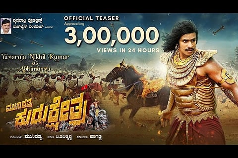 Nikhil Gowda’s ‘Kurukshetra’ is ready, but needs Election Commission clearance
