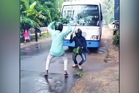 Don't jump in front of moving vehicles and dance: Kerala cops on 'Nillu Nillu challenge' 