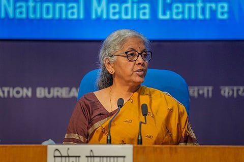 Union Finance Minister Nirmala Sitharaman