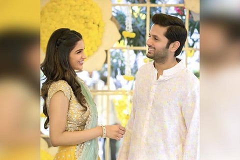 Nithiin and Shalini