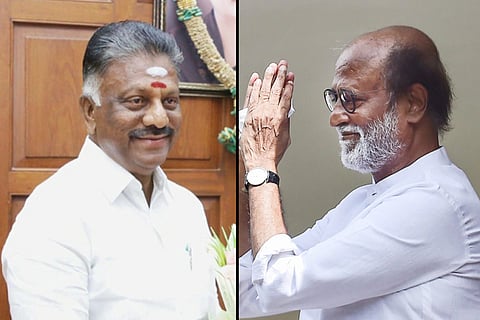 OPS and Rajinikanth 