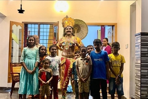 Mahabali and children