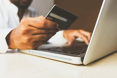 Online payment using card