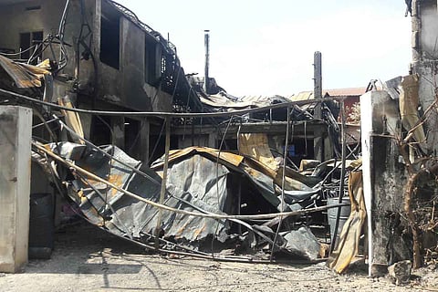 Orion chemicals factory destroyed in fire